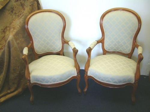 pair of french chairs