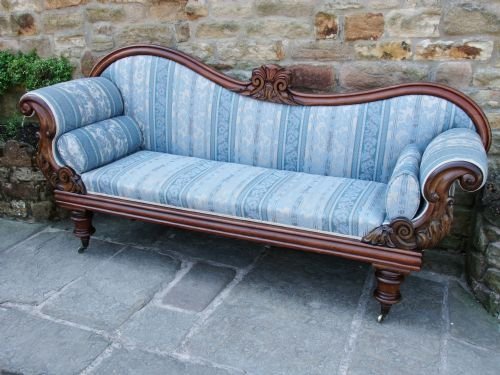 mahogany sofa