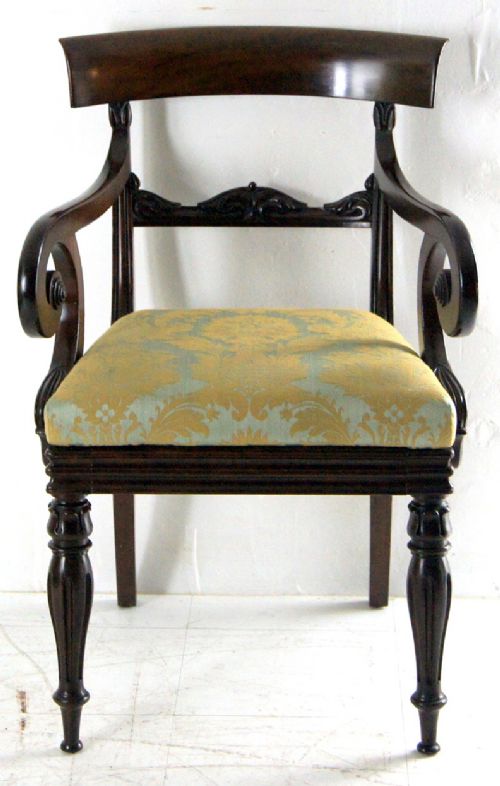 a super quality antique deskarm chair