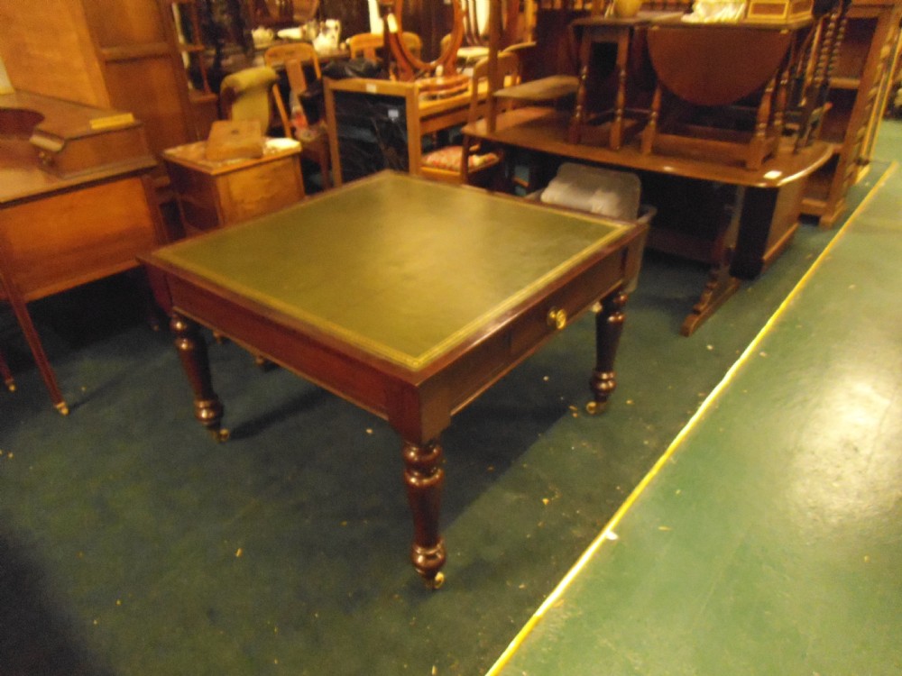 leather top librarypartners writing table