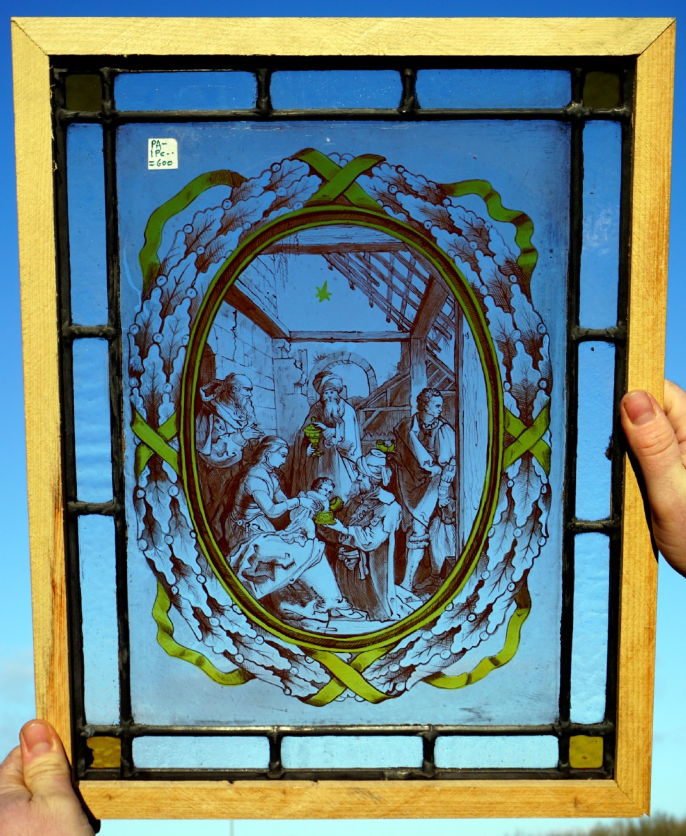 a good painted religious window
