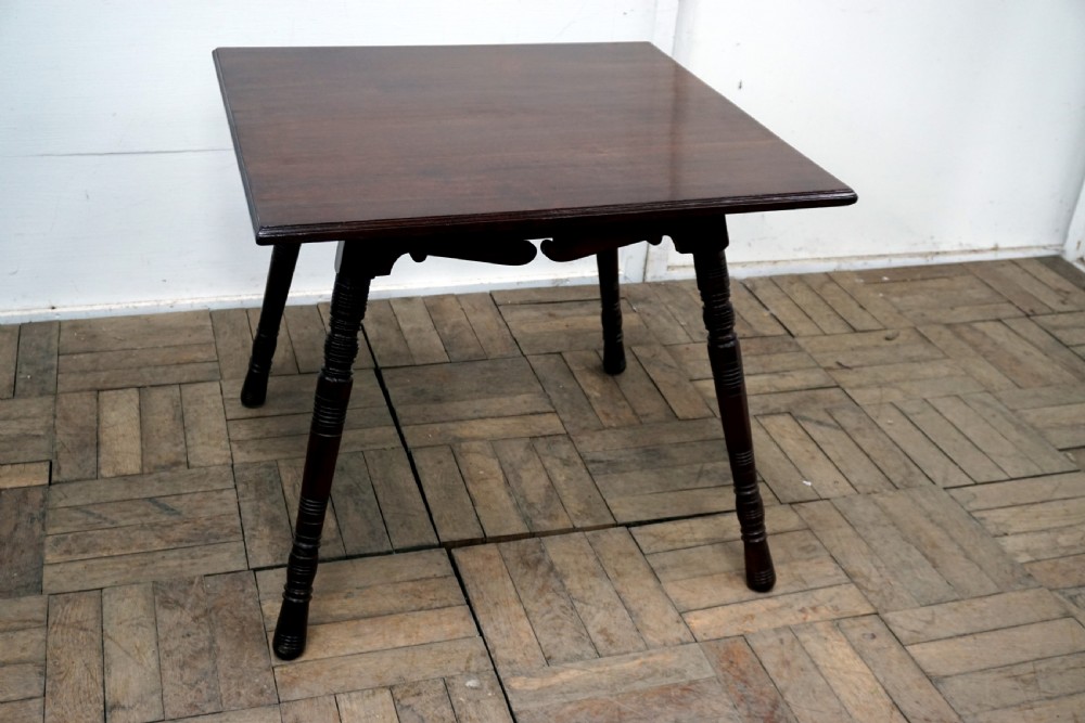 a good walnut gillows of lancaster coffee table