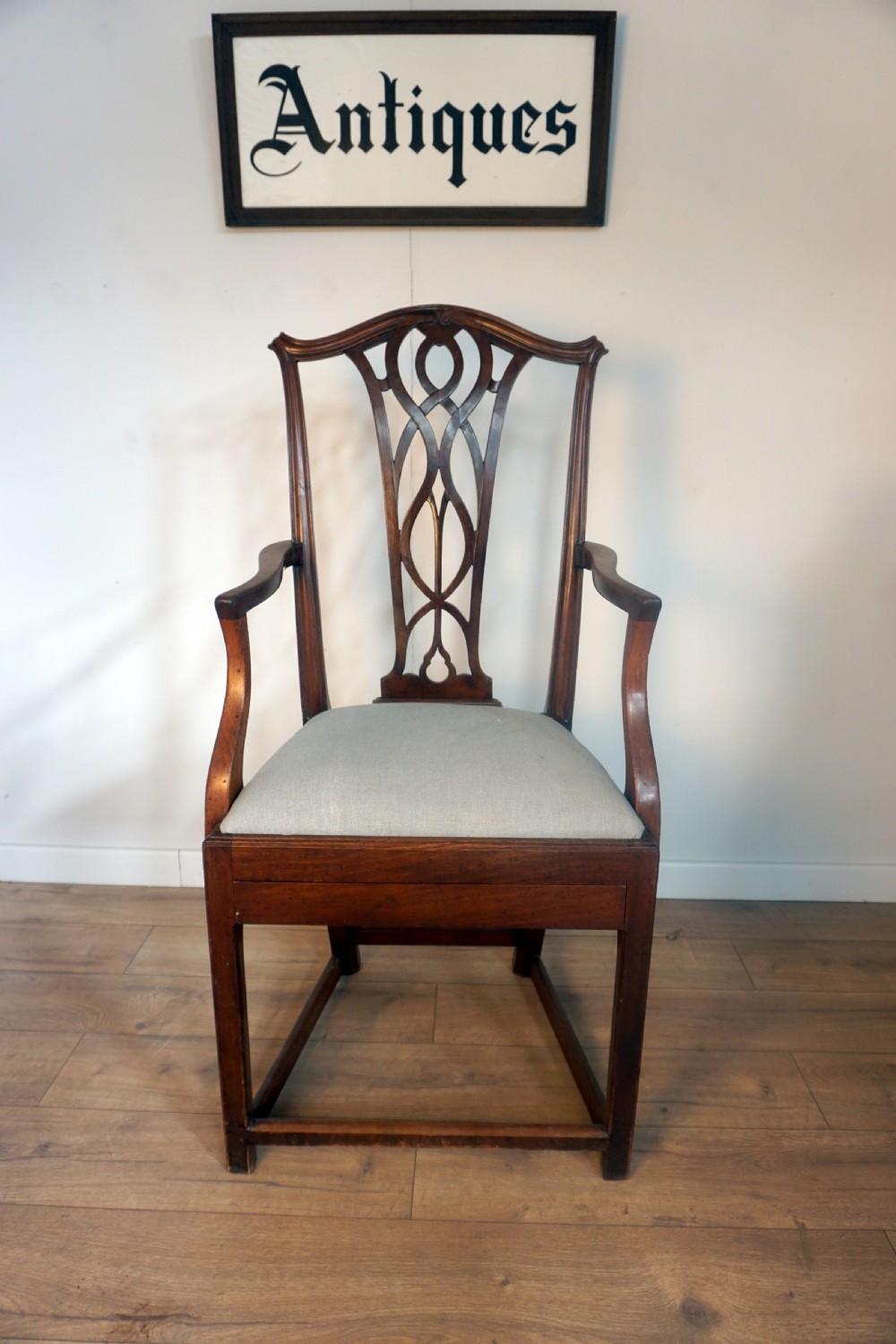 a very unusual late georgian portersmasonic chair