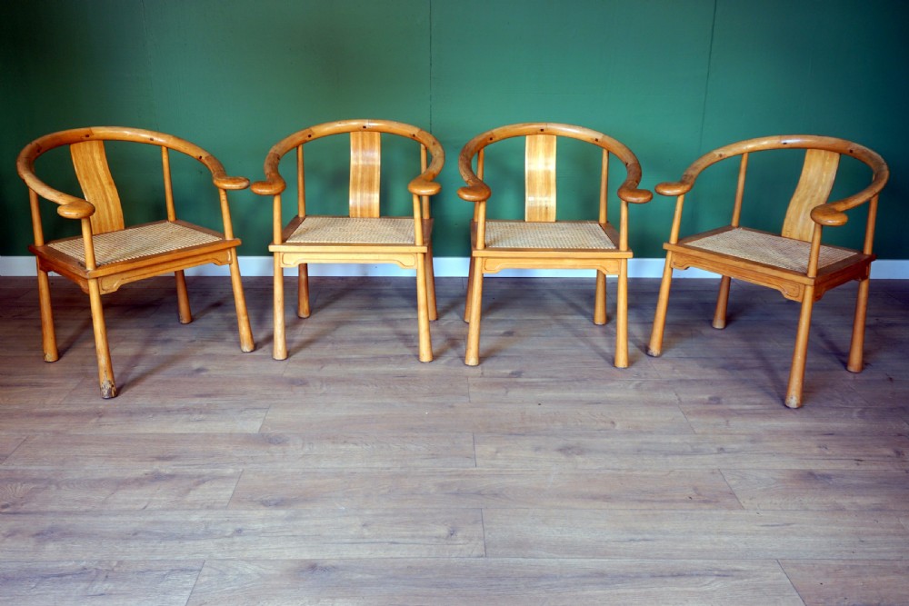 set of 4 richard nissen yin chairs