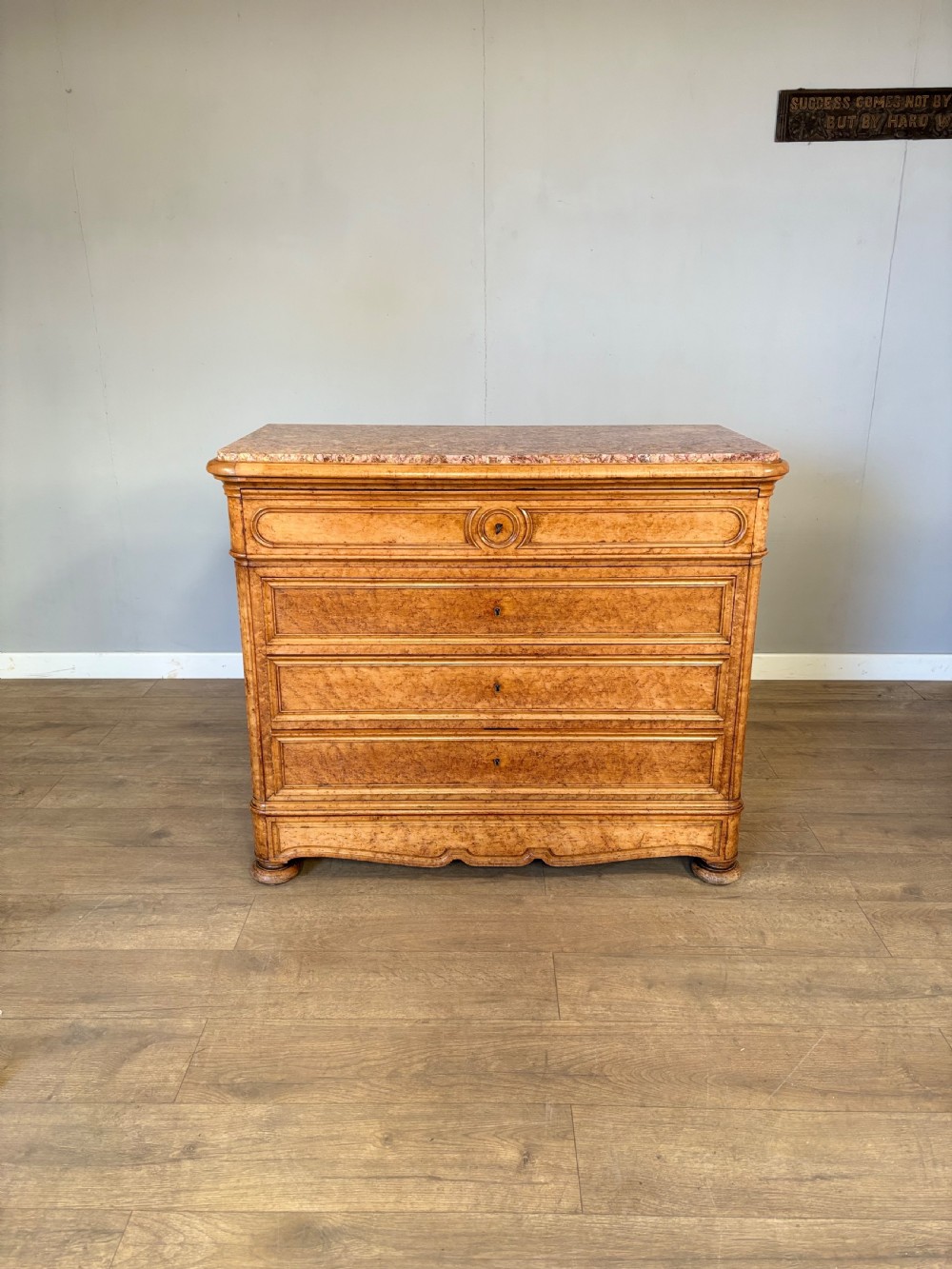 an exceptional quality antique 5 drawer french victorian commode chest