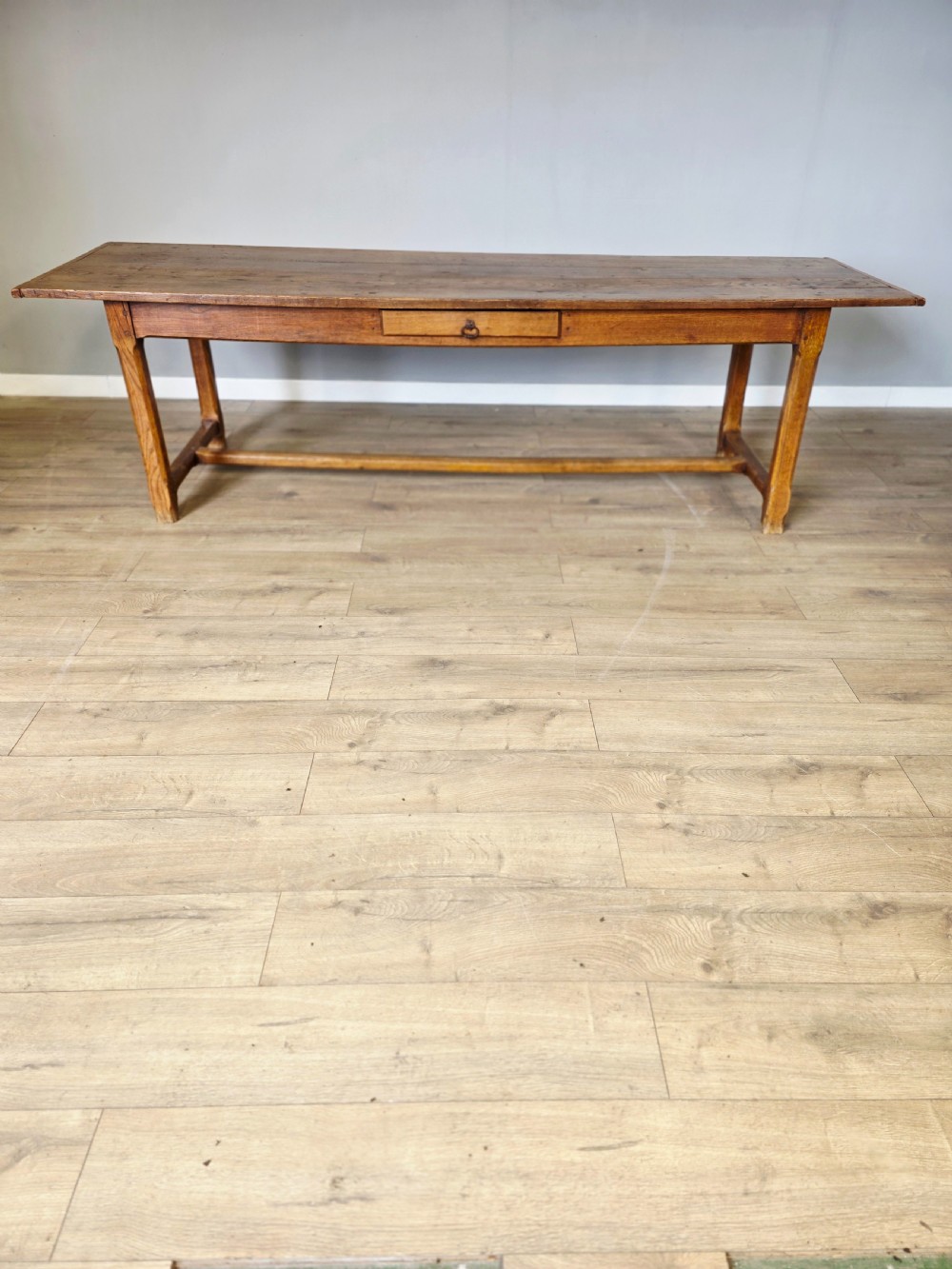 oak farmhouse kitchen refectory table