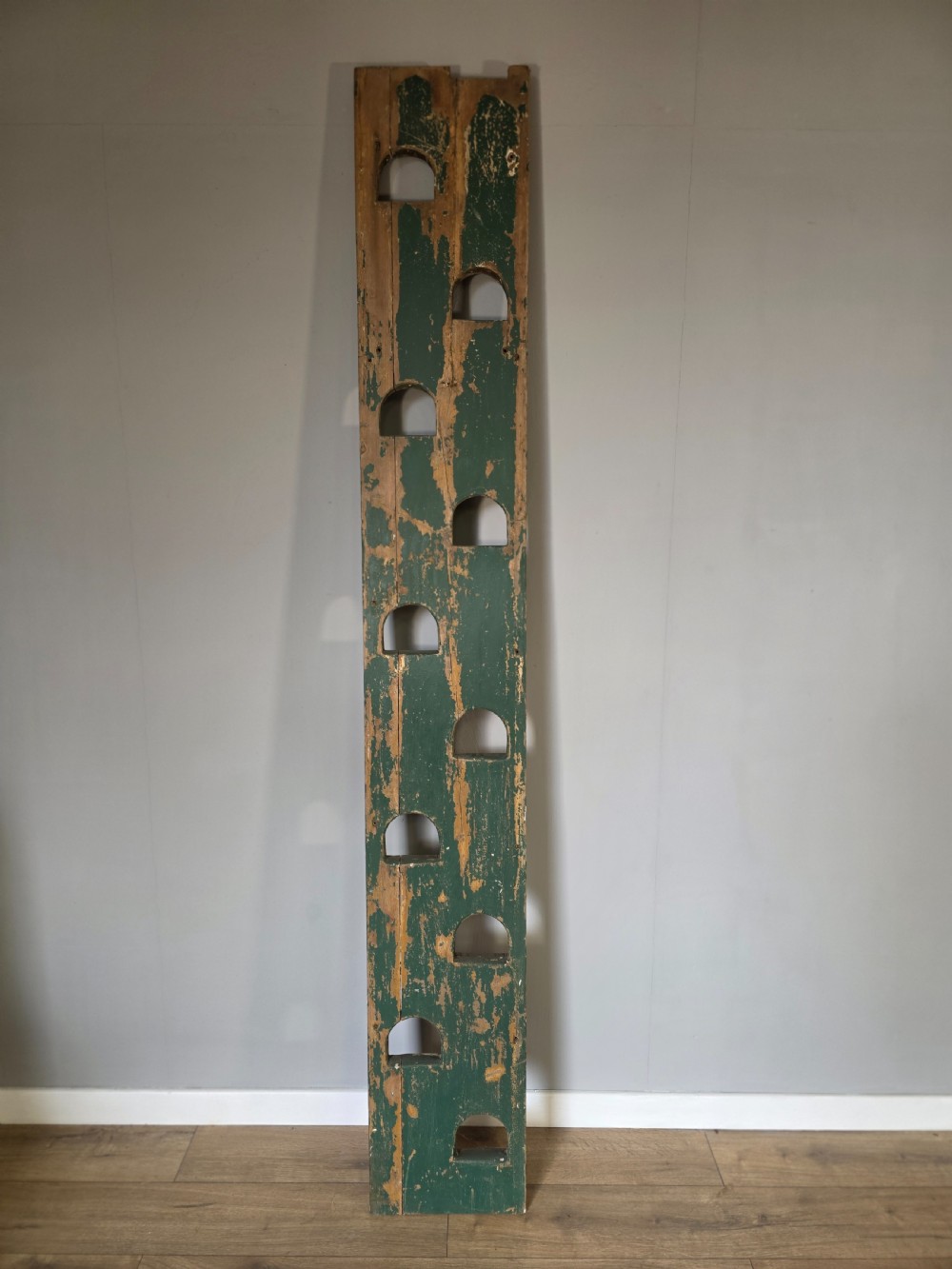 antique pine jacobs ladder with orginal paint