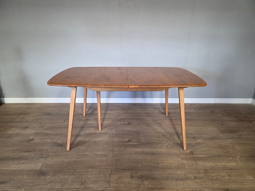 1970s blonde ercol grand windsor extending dining table